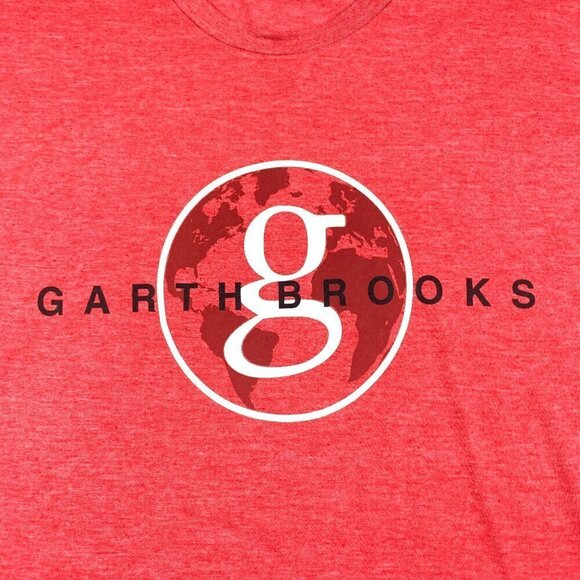 Garth Brooks World Tour Short Sleeve Concert T-Shirt Men's Size XL - Picture 2 of 6